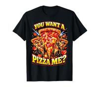 You Want A Pizza Me Ironic Bootleg Meme Style Dad Blague T-Shirt