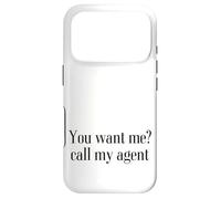 You Want me? Call My Agent Coque pour iPhone 17 Pro