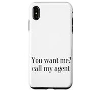 You Want me? Call My Agent Coque pour iPhone XS Max