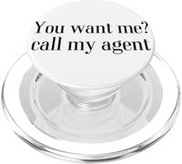You Want me? Call My Agent PopSockets PopGrip pour MagSafe