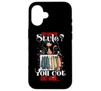 You Wanted Style? You got Cat Hair Coque pour iPhone 16