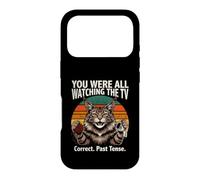 You Were All Watching The TV Correct Passé Tense Coque pour iPhone 17 Pro