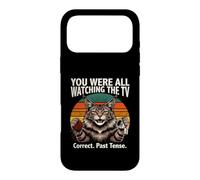 You Were All Watching The TV Correct Passé Tense Coque pour iPhone 17 Pro Max