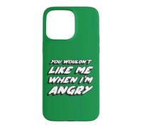 You Wouldn't Like me When I'm Angry | 70's Retro Coque pour iPhone 15 Pro Max