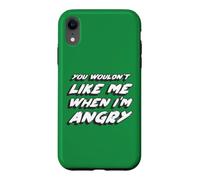 You Wouldn't Like me When I'm Angry | 70's Retro Coque pour iPhone XR