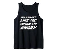 You Wouldn't Like me When I'm Angry | 70's Retro Débardeur