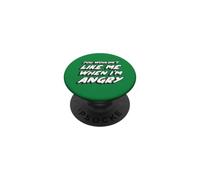 You Wouldn't Like me When I'm Angry | 70's Retro PopSockets PopGrip Adhésif