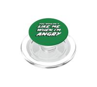 You Wouldn't Like me When I'm Angry | 70's Retro PopSockets PopGrip pour MagSafe