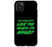You Wouldn't Like me When I'm Angry | Rétro des années 1970 Coque pour iPhone 11 Pro Max