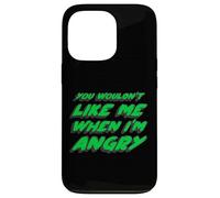 You Wouldn't Like me When I'm Angry | Rétro des années 1970 Coque pour iPhone 13 Pro