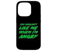 You Wouldn't Like me When I'm Angry | Rétro des années 1970 Coque pour iPhone 14 Pro