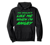 You Wouldn't Like me When I'm Angry | Rétro des années 1970 Sweat à Capuche