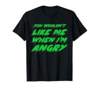 You Wouldn't Like me When I'm Angry | Rétro des années 1970 T-Shirt