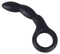 You2Toys 05094850000 Gode/plug Anal Courbé 'bullets' en Silicone Couleur Noir