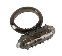 You2Toys- 5622110000- Anneau vibrant silicone noir