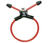 You2Toys - anneau pénien réglable - silicone rouge