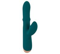 You2Toys - Anneau vibrant lapin - stimulation intense - turquoise