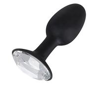 You2Toys Butt Plug Diamant en Noir Taille S