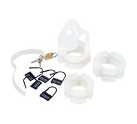 You2Toys - Cage à pénis silicone (blanc)
