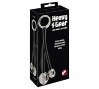 You2Toys - Cockring avec poids anal - silicone noir