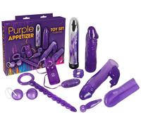 You2Toys - coffret sextoys vibrant 9 pièces - silicone violet