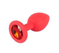 You2Toys Plug anal ColorfulJOY bijou en silicone petit rouge