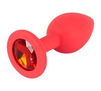 You2Toys Plug anal ColorfulJOY bijou en silicone petit rouge