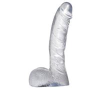 You2Toys Crystal Clear Gode avec Testicules