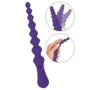 You2Toys - gode anal flexible à boules - silicone violet
