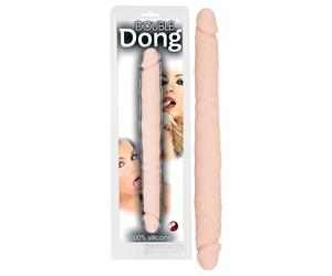 You2Toys - gode double pénétration - silicone 100% - couleur chair