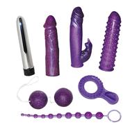 You2Toys - Kit sextoy vibrant pailleté 7 pièces