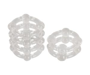 You2Toys Looping lot d’anneaux pour pénis transparent 2 pcs