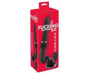 You2Toys - Machine à pénétration RC - vibrateur pousseur rechargeable - noir