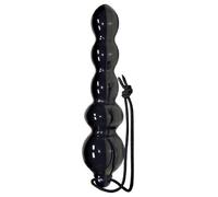 You2Toys Plug anal Black Jack perlé silicone noir