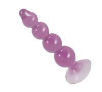 You2Toys Perles Bâton Anales Violet Transparent 13 cm X 12 à 1,9 cm