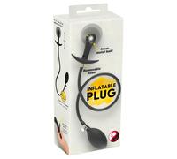 You2Toys - Plug anal à billes gonflable (noir)