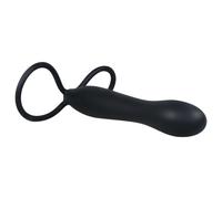 You2Toys - Plug anal avec cockring - silicone noir
