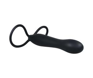 You2Toys - Plug anal avec cockring - silicone noir