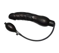 You2Toys - plug anal gonflable latex - grand - noir