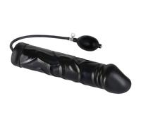 You2Toys - plug anal gonflable - latex noir - grand