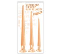 You2Toys - Set plug-dildo extra long (3 pièces) - naturel