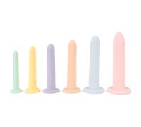 You2Toys Six in a Row Godemichets Set Pastel 12,0-17,0 cm