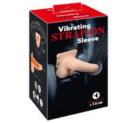 You2Toys Strap-on - Vibrateur creux à harnais (naturel)