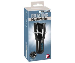 You2Toys - STROKER Rotating - masturbateur bouche rotatif rechargeable (noir)