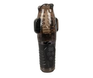 You2Toys Sucking Masturbateur with Dual Vibration Black 21,7 cm