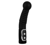 You2Toys – Vibromasseur de prostate Prostate Twister 20 cm rotatif vibrant silicone noir