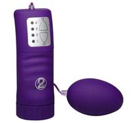 You2Toys - œuf vibrant - toucher velours - violet