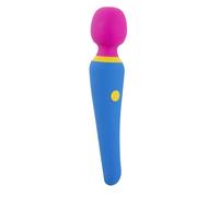 You2Toys vibrateur de baguette Vibromasseurs classiques Bleu/Rose/Jaune 19.7 cm/4.0 cm