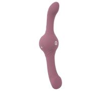 You2Toys - Vibromasseur double extrémité - puissant - silicone violet