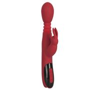 You2Toys - Vibromasseur rabbit, va-et-vient, rotatif et chauffant - Pourpre